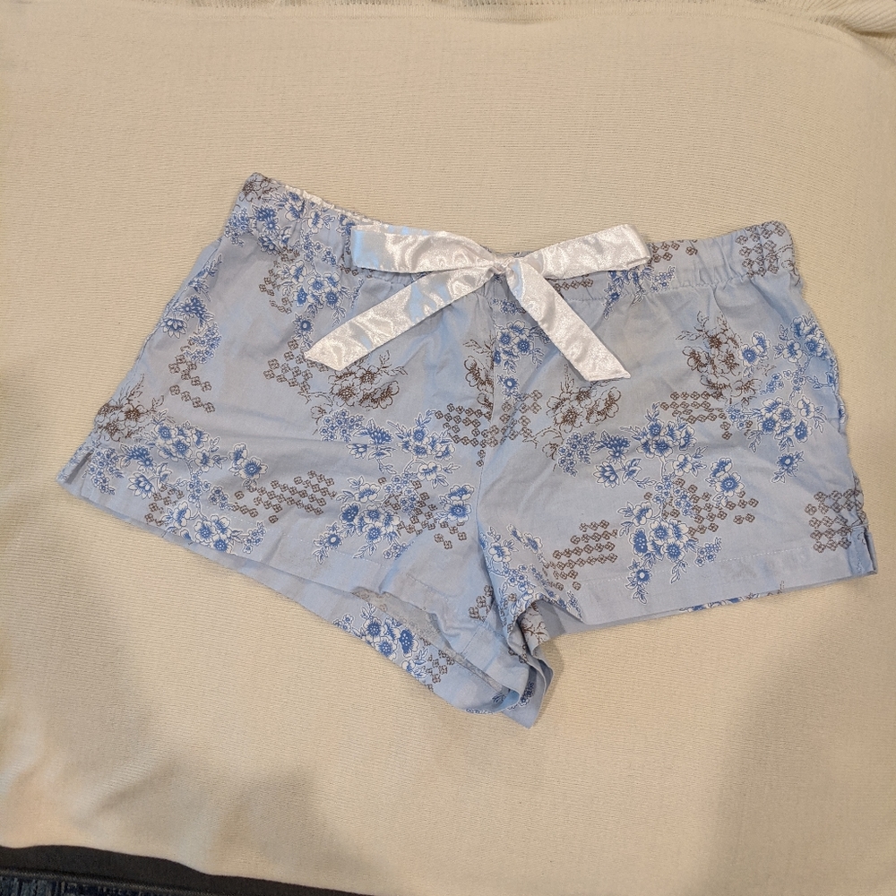 BOGO Sleep Short Pajama w/ Sateen Ribbon Tie